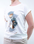 T-SHIRT M/C COTONE-LINO