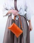 Pochette vera pelle