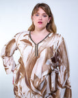 Blusa (yona) con dettaglio scollo