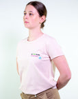 T-shirt m/c in cotone “nel fiore dei miei drammi”