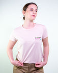 T-shirt m/c in cotone “nel fiore dei miei drammi”