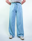 Pantalone palazzo con coulisse