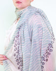 Foulard leopardato