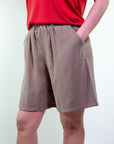 Bermuda in twill di viscosa