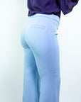 Pantalone a zampetta in cady