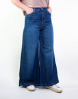 JEANS FLARE/BOOTCUT PLEASE BLU DENIM