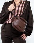BORSA MARSUPIO CON TRACOLLA LOGATA