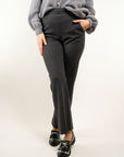 PANTALONE CON ELASTICO GAMBA DRITTA ZAMPETTA SPIGATO