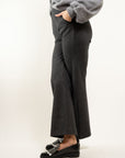 PANTALONE CON ELASTICO GAMBA DRITTA ZAMPETTA SPIGATO