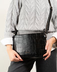 BORSA A BUSTA CON TRACOLLA EFFETTO COCCO