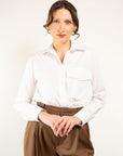 CAMICIA OVER CON TASCONE POPELINE