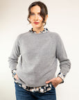 Maglia girocollo Lana e Cashmere