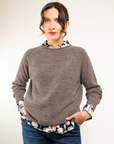 Maglia girocollo Lana e Cashmere