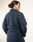 CAPPOTTO MONOPETTO TESSUTO RICCIOLINO