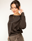 Maglia M/L in Raso e Jersey