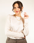 Maglia M/L in Raso e Jersey