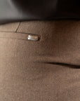PANTALONE WIDE LEG DONNA MISTO LANA
