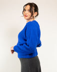 MAGLIA GIROCOLLO MISTO ALPACHA