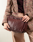 BORSA IN PELLE CON TRACOLLA