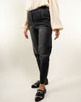 JEANS CAROTA CON 1/2 ELASTICO