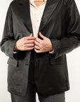 BLAZER VERA PELLE FODERATO