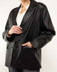 BLAZER VERA PELLE FODERATO