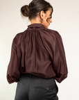 CASACCA IN LYOCELL CON FIOCCO COLLETTO