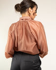 CASACCA IN LYOCELL CON FIOCCO COLLETTO