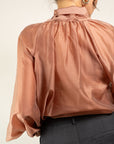 CASACCA IN LYOCELL CON FIOCCO COLLETTO