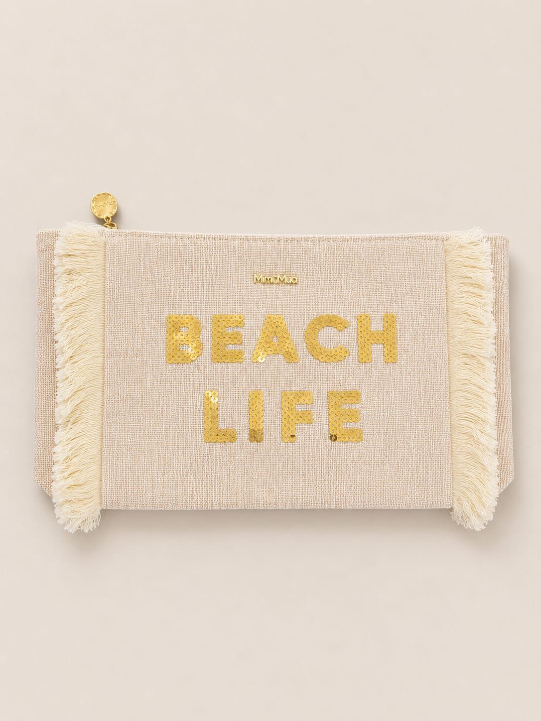 PORTAOGGETTI 'BEACH LIFE' CON PAILLETTES