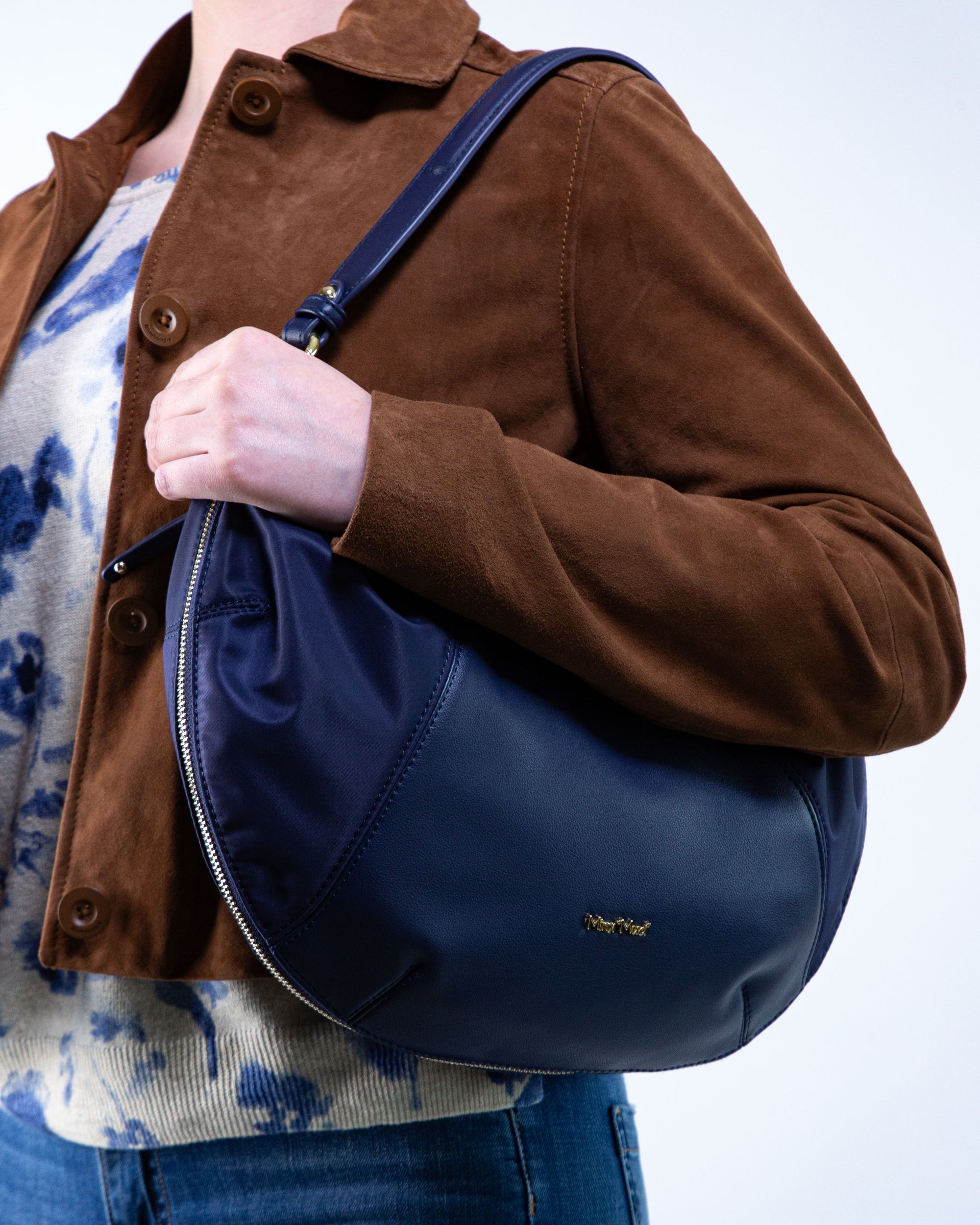 BORSA A SPALLA IN NYLON