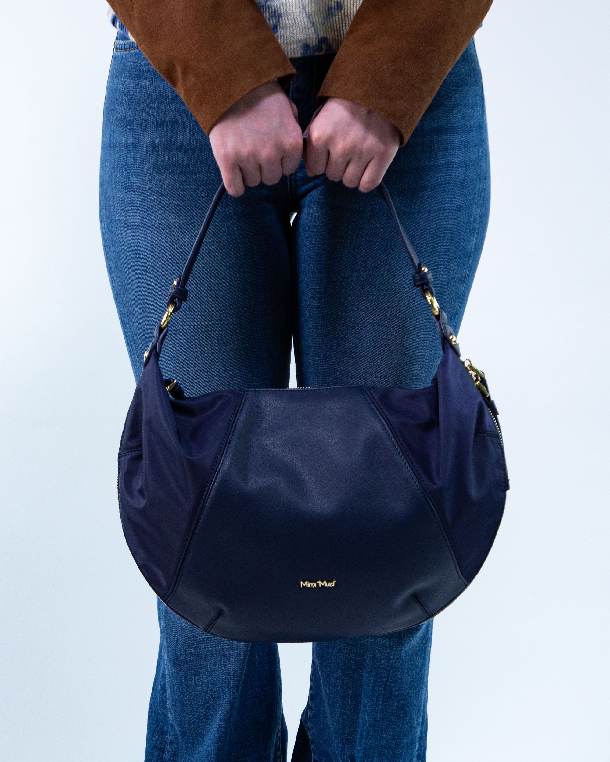 BORSA A SPALLA IN NYLON