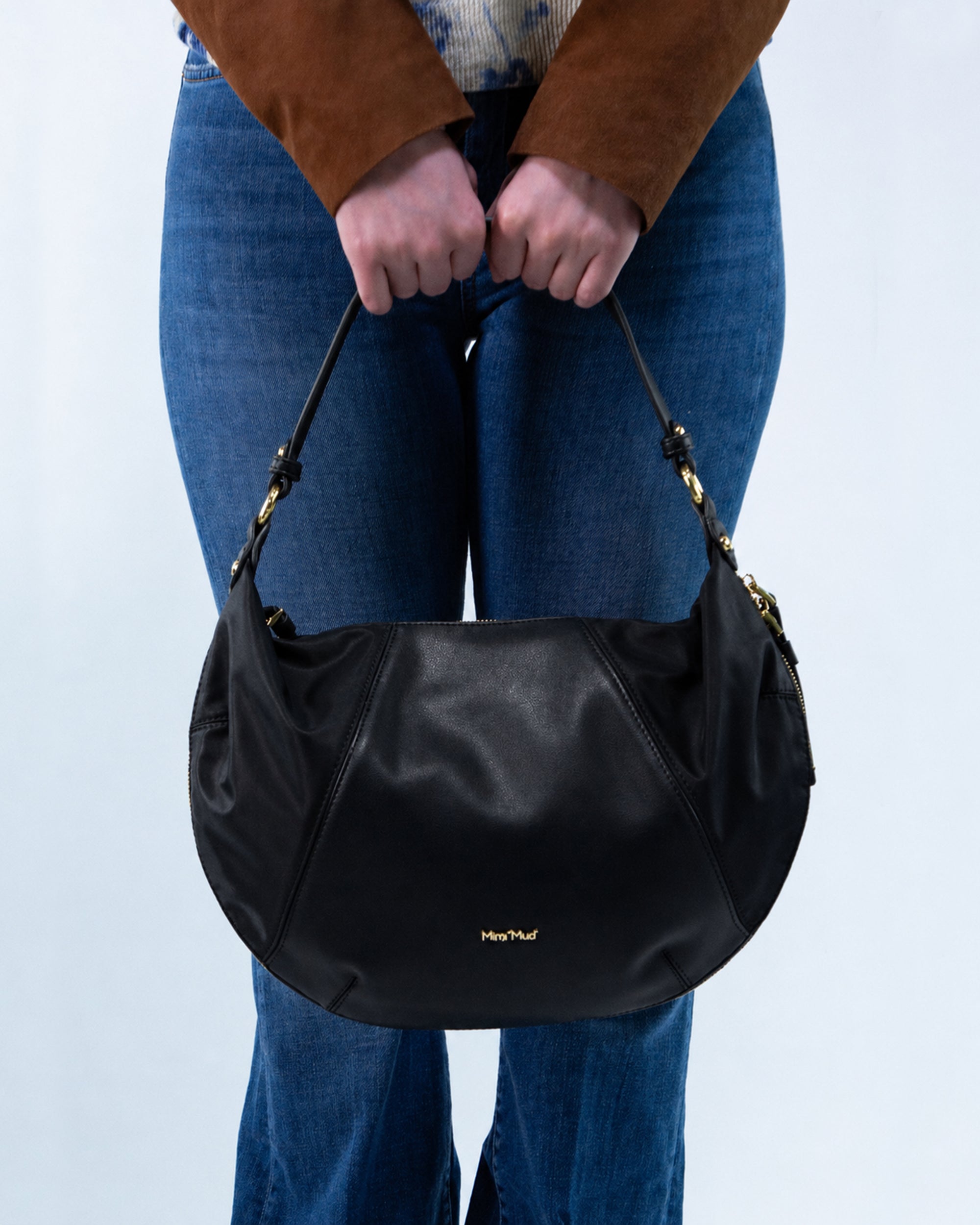 BORSA A SPALLA IN NYLON