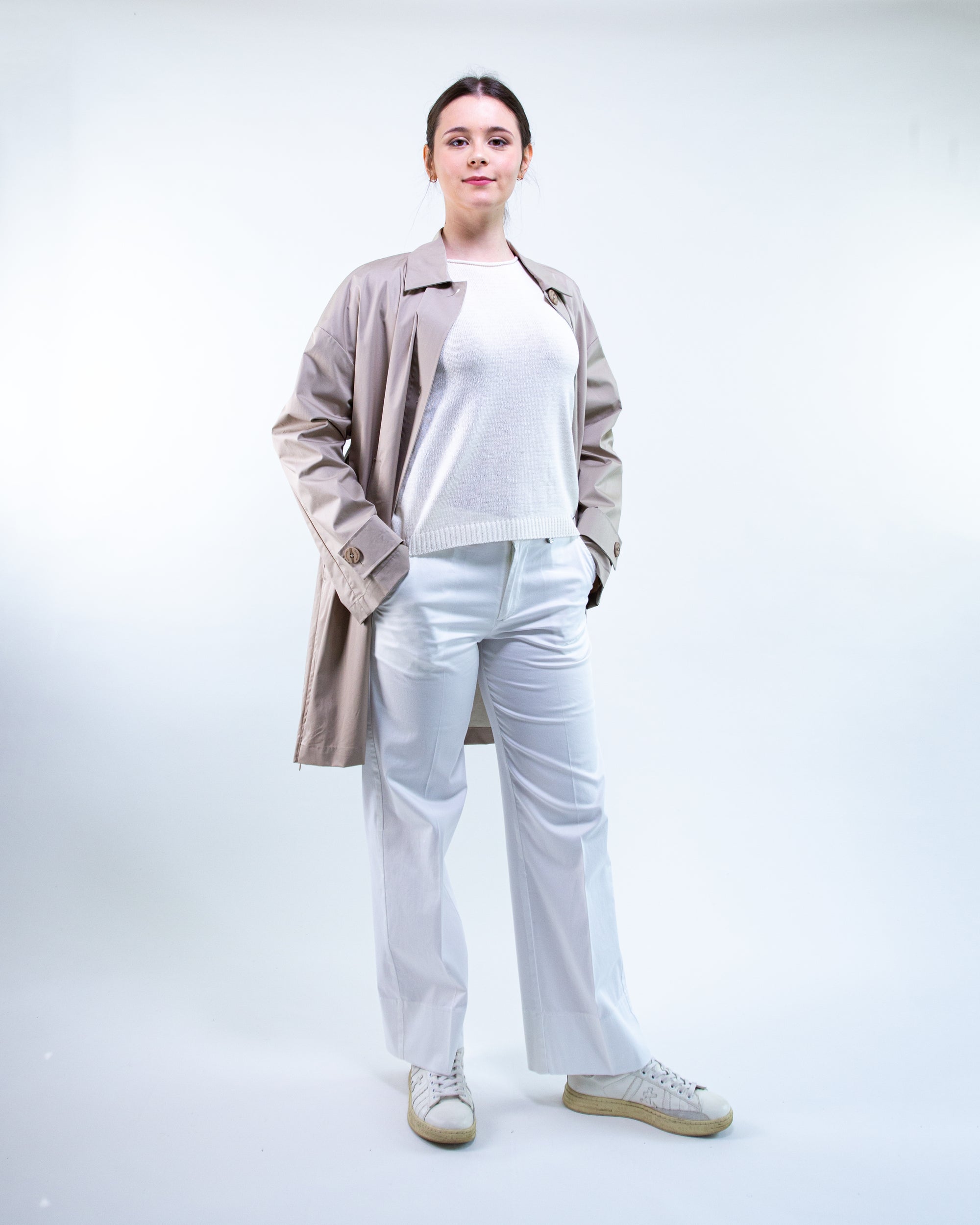 TRENCH COLLO CAMICIA TECNICO ANTIVENTO-ANTIPIOGGIA