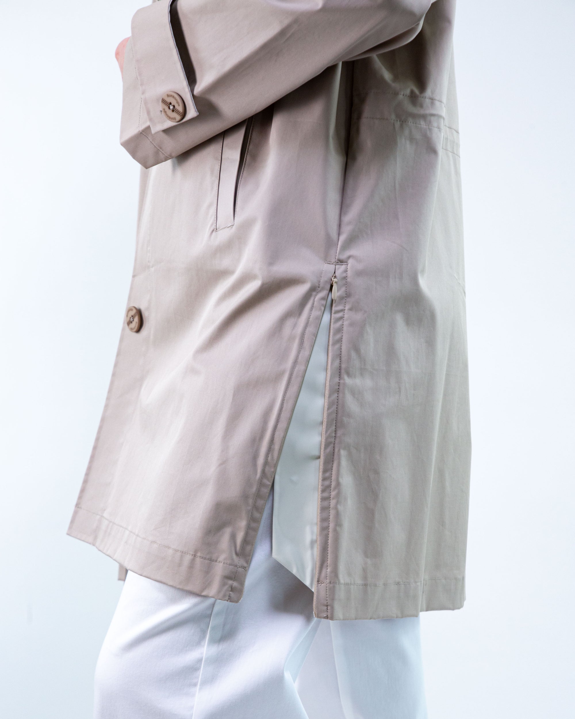 TRENCH COLLO CAMICIA TECNICO ANTIVENTO-ANTIPIOGGIA