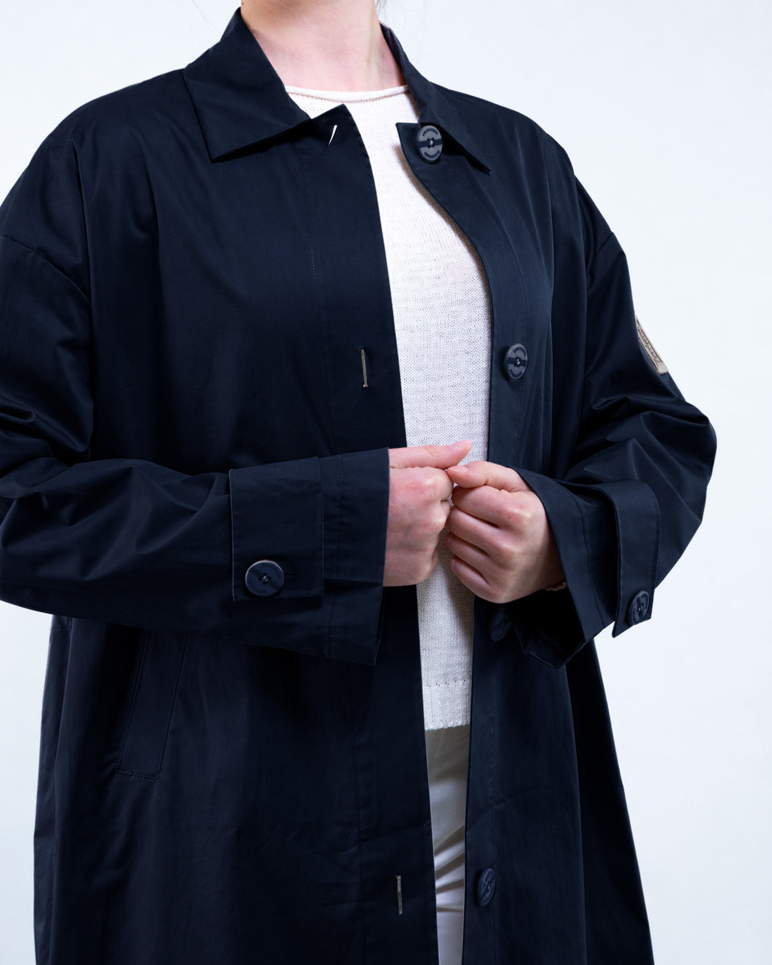 TRENCH COLLO CAMICIA TECNICO ANTIVENTO-ANTIPIOGGIA