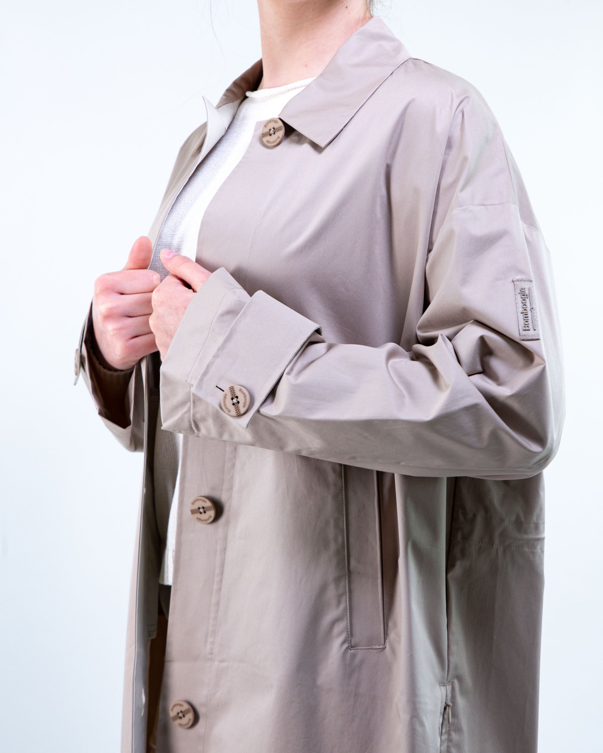 TRENCH COLLO CAMICIA TECNICO ANTIVENTO-ANTIPIOGGIA