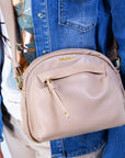 Borsa piccola a tracolla tessuto misto nylon