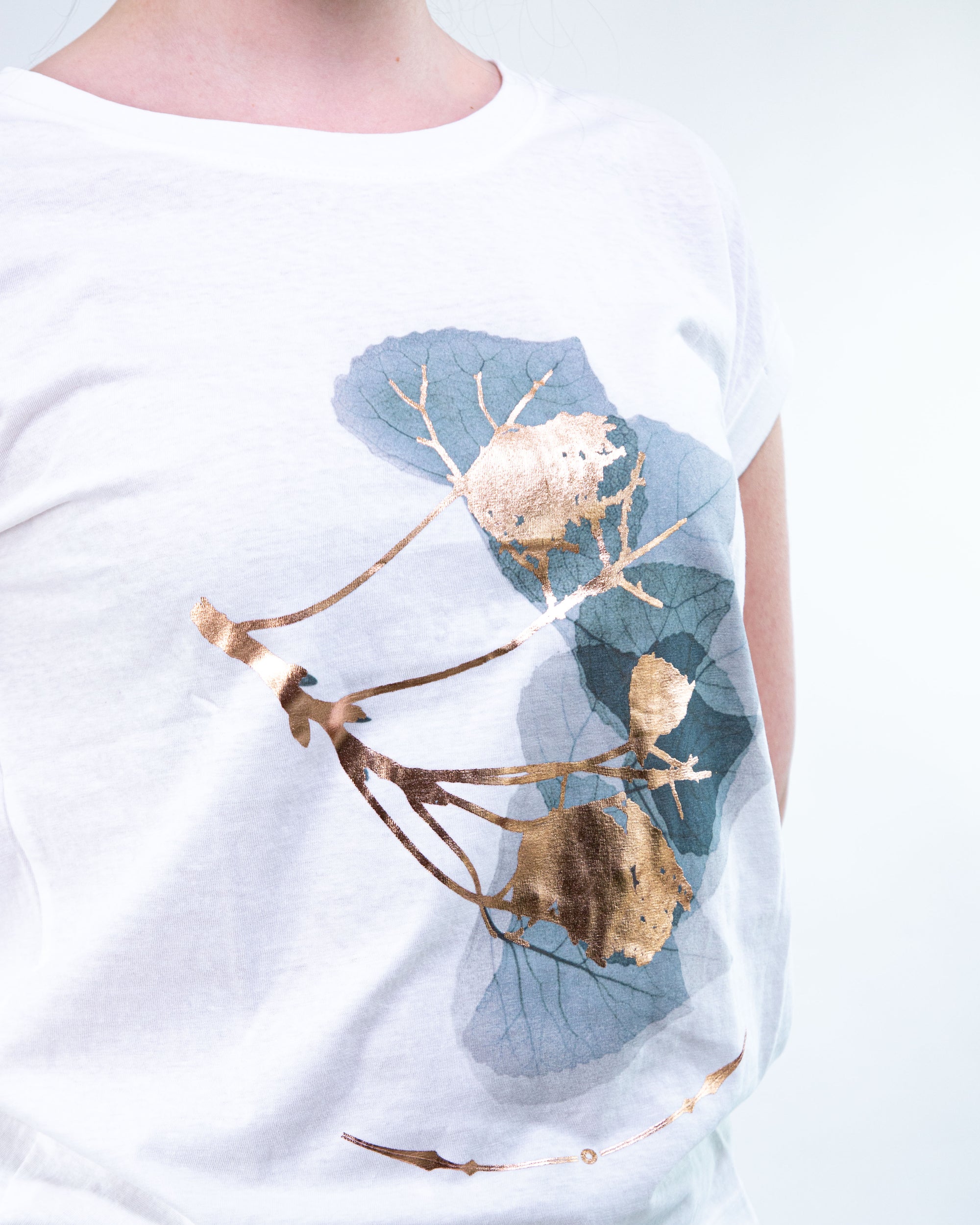 T-SHIRT M/C COTONE-LINO