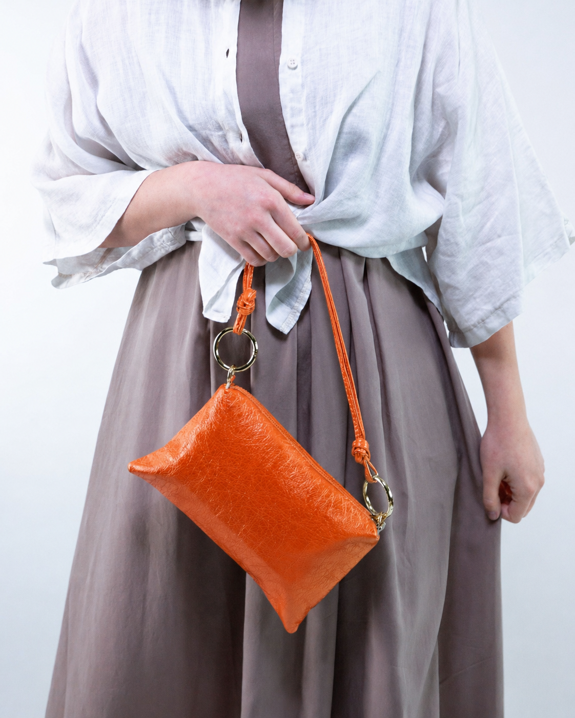 Pochette vera pelle