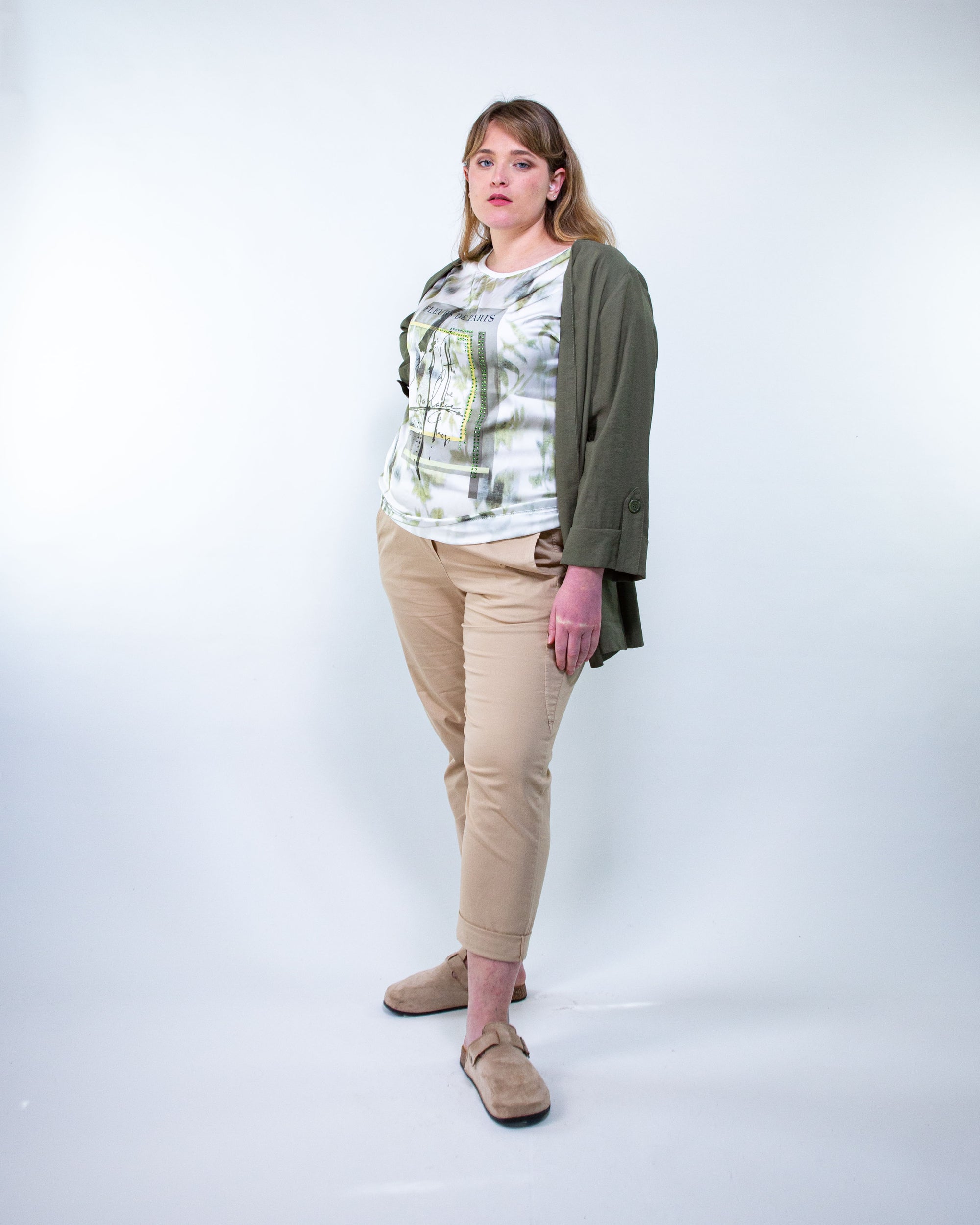 Pantalone morbido in cotone con coulisse