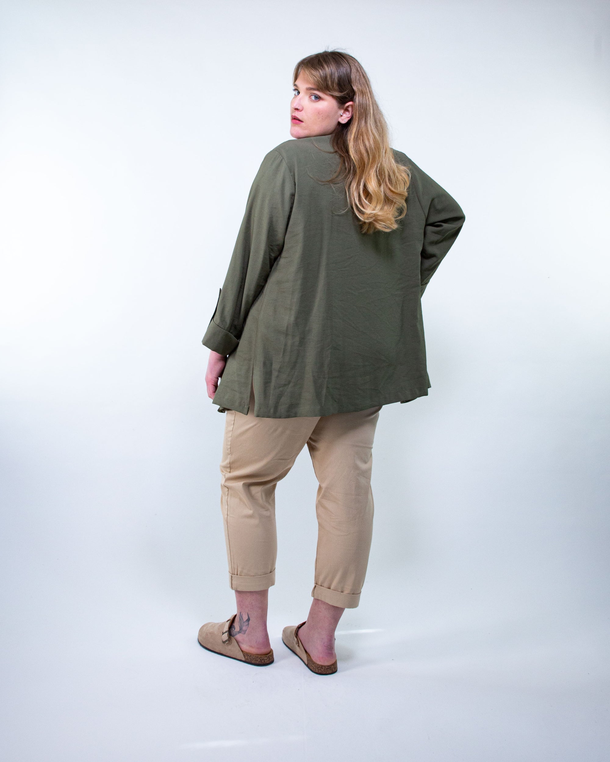 Pantalone morbido in cotone con coulisse