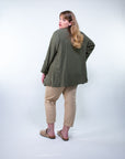 Pantalone morbido in cotone con coulisse
