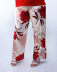Pantalone largo con elastico