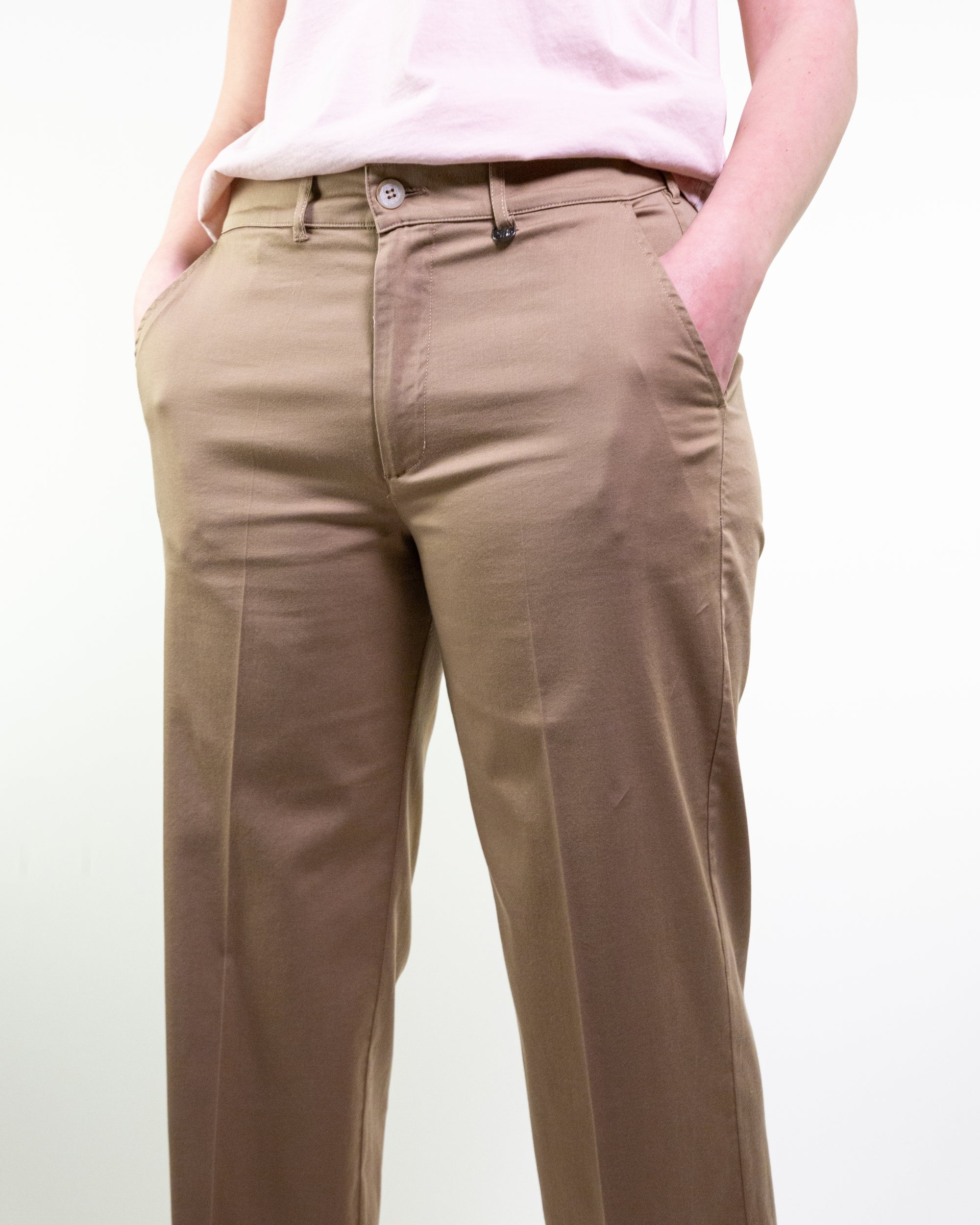 Pantalone in cotone tasca chino