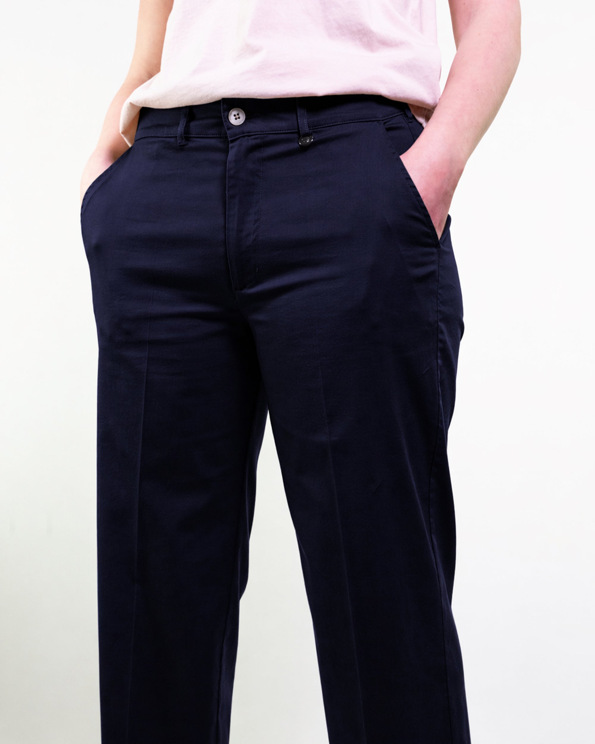 Pantalone in cotone tasca chino