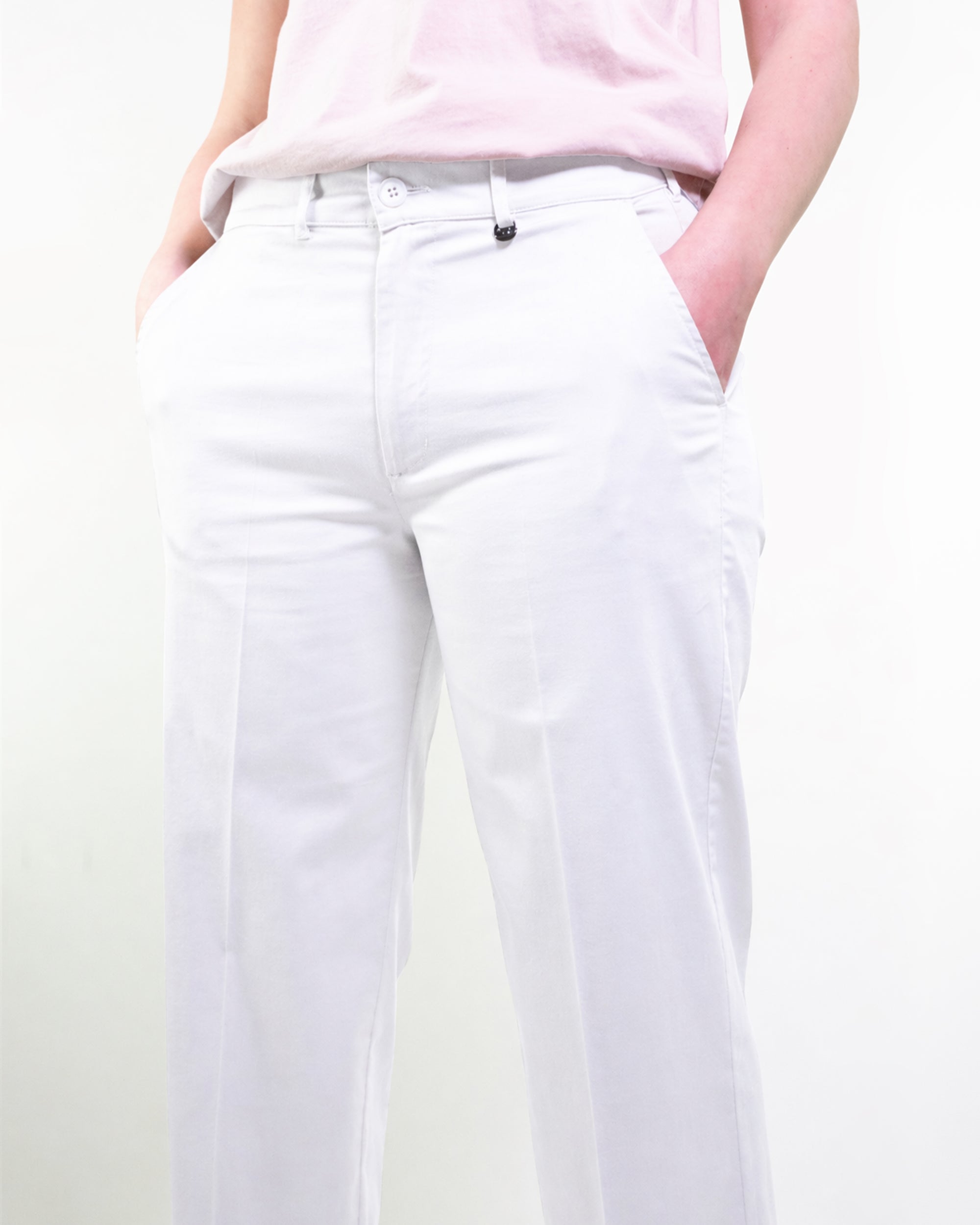 Pantalone in cotone tasca chino