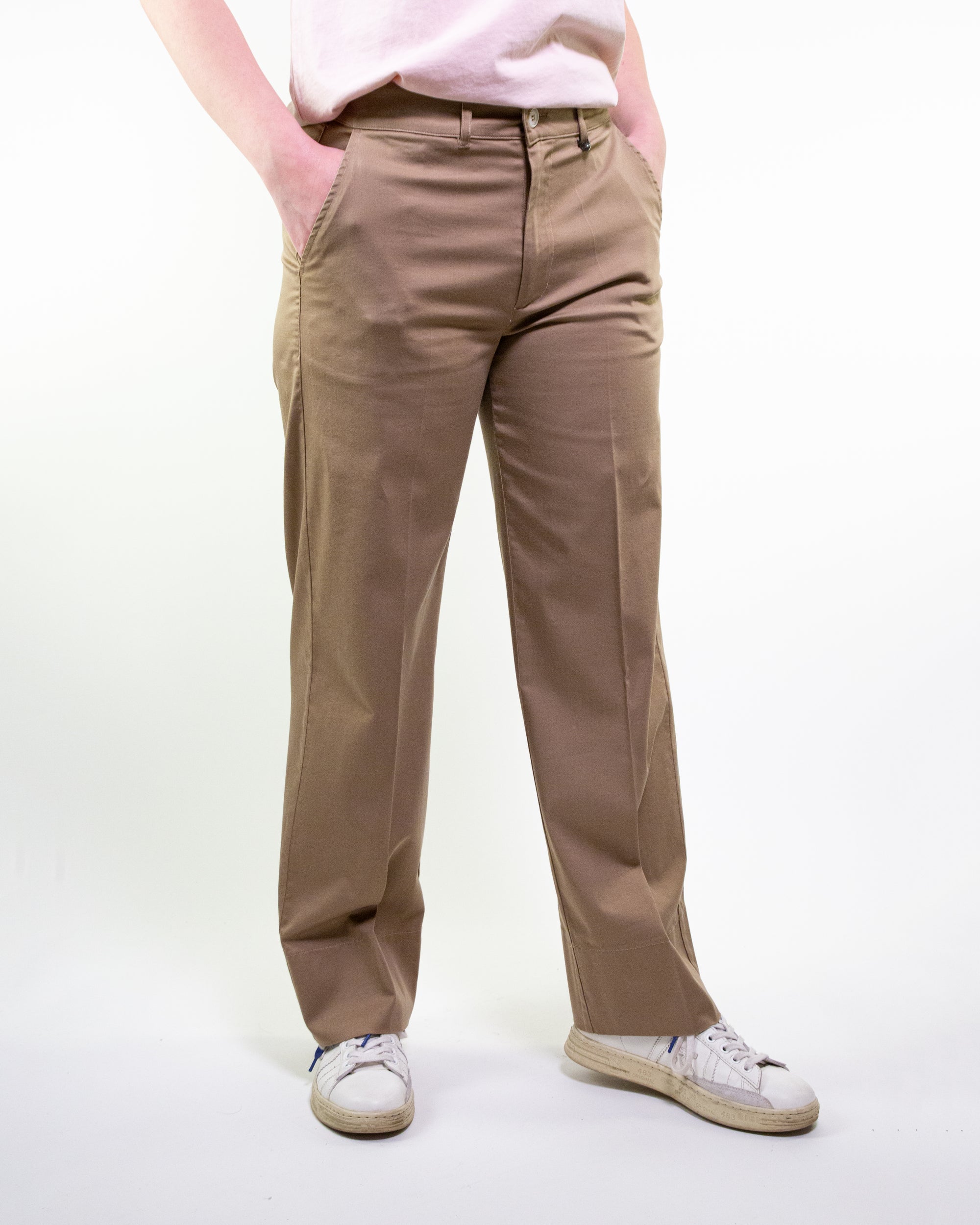 Pantalone in cotone tasca chino