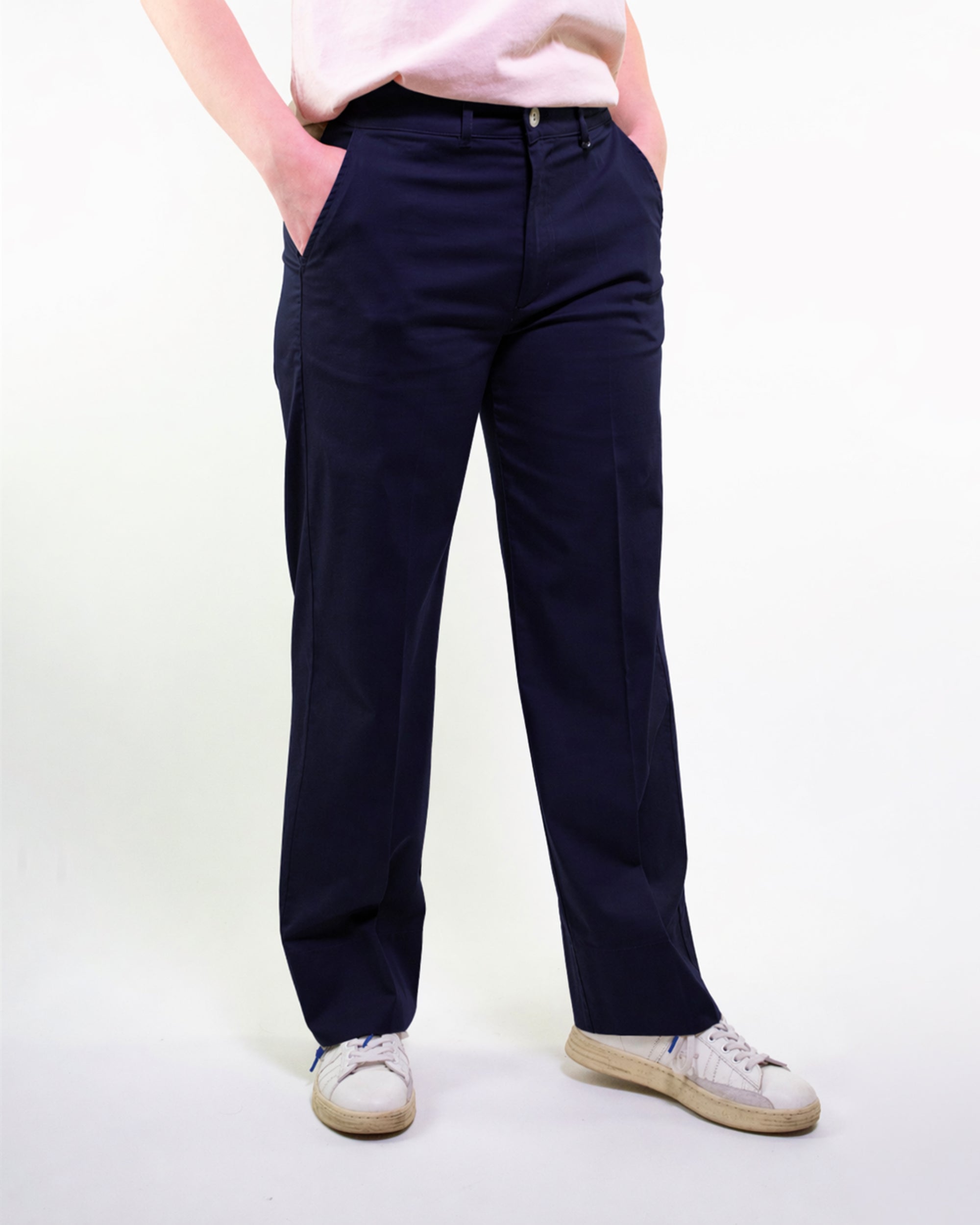 Pantalone in cotone tasca chino