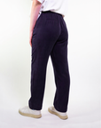 PANTALONE Dritto con 1/2 elastico in tencel